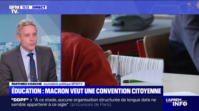 Éducation: Emmanuel Macron veut lancer une convention citoyenne sur les temps de l'enfant à partir du mois prochain