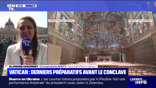 Vatican: les derniers préparatifs avant le conclave pour l'élection d'un nouveau pape