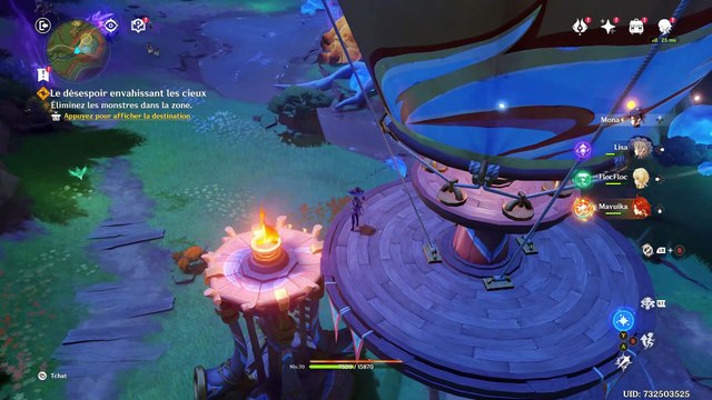 Genshin Impact Chapitre V Acte 4 L'arc en ciel voué à brûler 6 Le désespoir qui envahissant les cieux