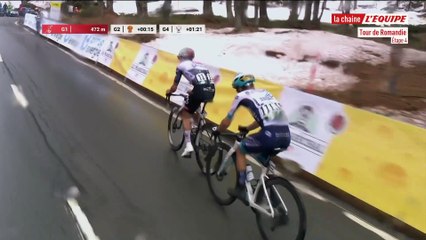 Lenny Martinez remporte l'étape reine - Cyclisme - T. Romandie