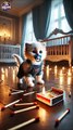 Cat Dad Rescues Kitten from House Fire 🐱🔥❤️ _ Heartwarming Rescue #cat #CuteAnimals #shorts #kitten
