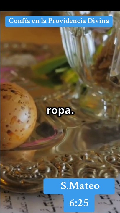 Confía en la Providencia Divina