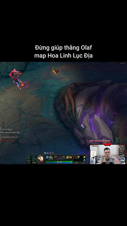 Đừng giúp thằng Olaf map Hoa Linh Lục Địa #blitzcrank #olaf #lienminhhuyenthoai #leagueoflegends