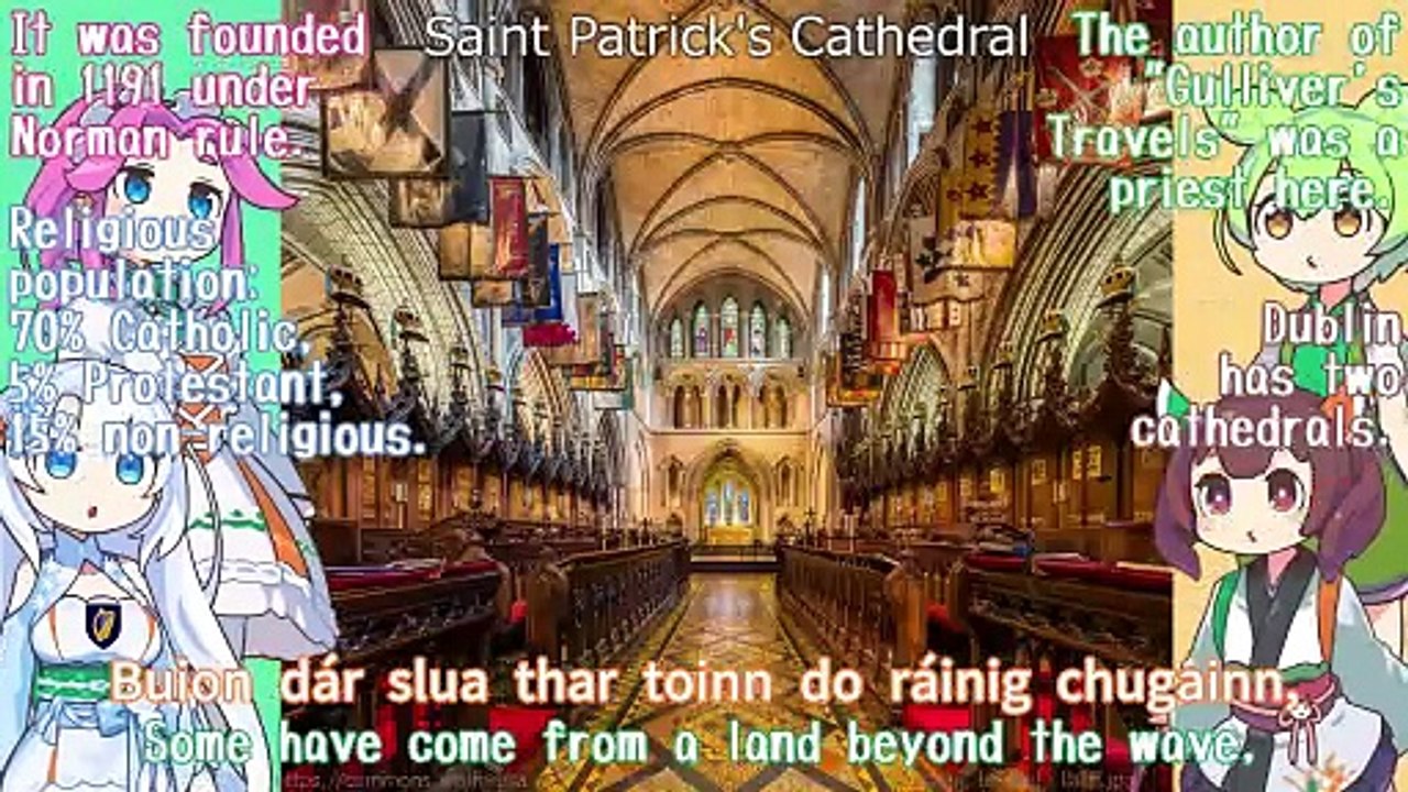 Ireland National Anthem "Amhrán na bhFiann - Soldier's Song" Irish Chorus (NEUTRINO) / English Subtitles