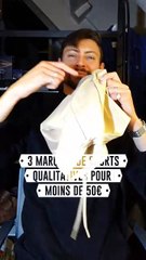 3 marques de shorts qualitatives pour moins de 50€