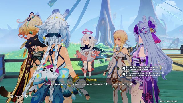 Genshin Impact Nathlan Caramboles de balles, secousses rythmiques