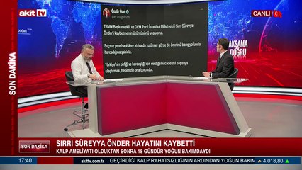Sırrı Süreyya Önder hayatını kaybetti