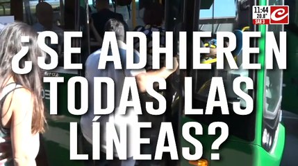 La UTA anunció un nuevo paro de 24 horas... se adhieren todas las líneas