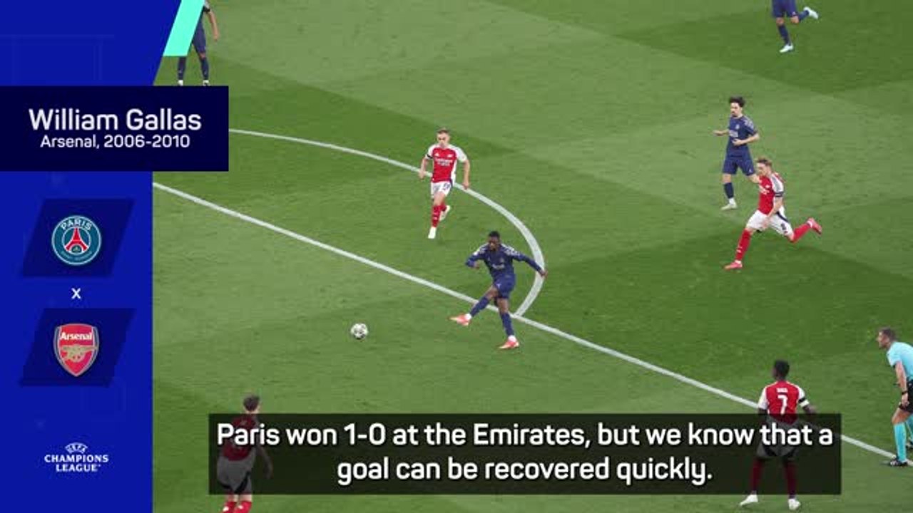 Arsenal won't risk conceding early goal against PSG - Gallas