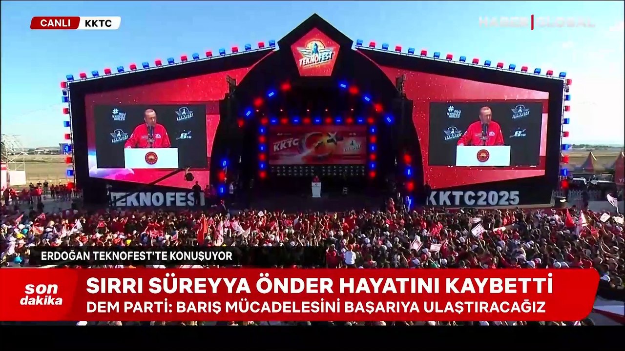 Cumhurbaşkanı Erdoğan'dan Sırrı Süreyya Önder için taziye mesajı: Derin üzüntü duydum