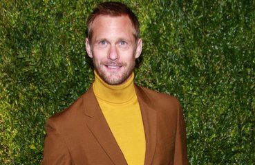 Alexander Skarsgard felt "embarrassed" as a teenager when his dad would walk around naked