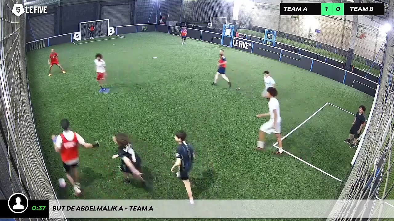 But de Abdelmalik A - Team A