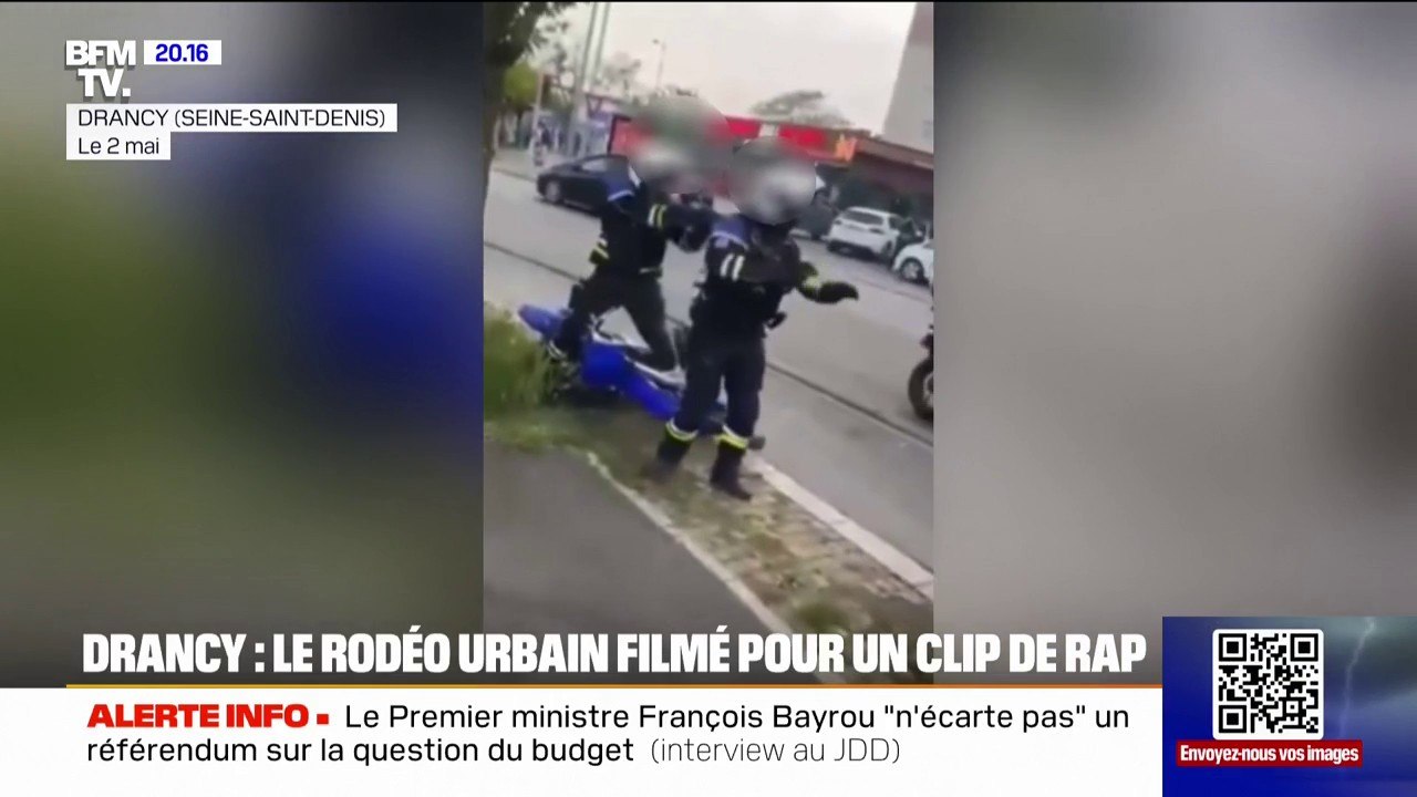 Refus d'obtempérer à Drancy: le rodéo urbain était filmé pour un clip de rap