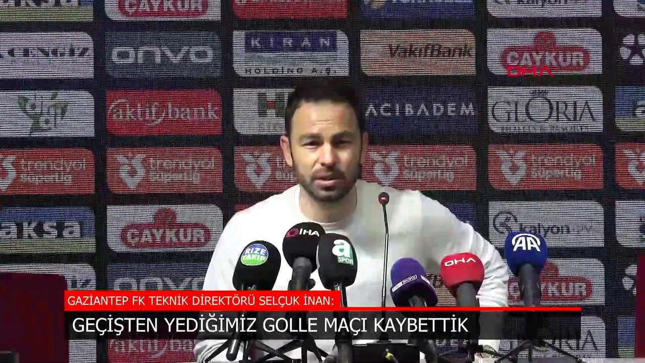 Selçuk İnan: İki taraf da maçı kazanmak için mücadele etti