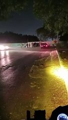 Se le acabó la pista automovilista derriba barda del Aeropuerto Internacional de Tampico