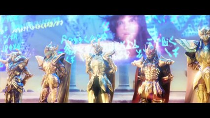 Los Caballeros del Zodiaco La Leyenda del Santuario (2014)