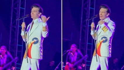 Drake Bell despide a ingeniero de audio a pleno concierto en la Feria de Puebla