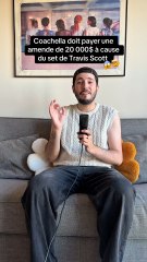 Coachella doit payer une amende de 20 000$ à cause du set de Travis Scott 🤯