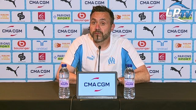 OM : De Zerbi explique pourquoi Rowe rentre dans l’axe