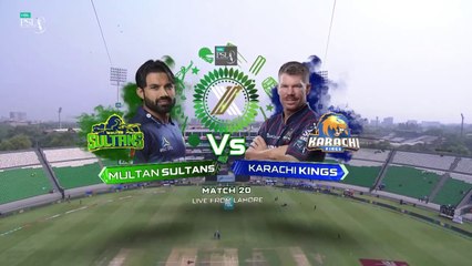 HBL PSL  | 20th Match | Multan Sultan vs Karachi kings | Full Match | Highlights | T20 | 2025