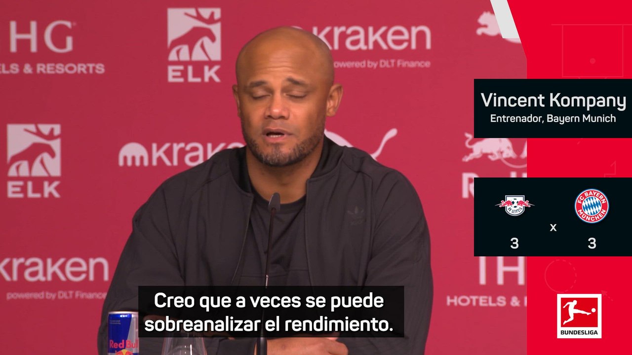 Kompany, tras quedarse a las puertas del título: "Qué partido"