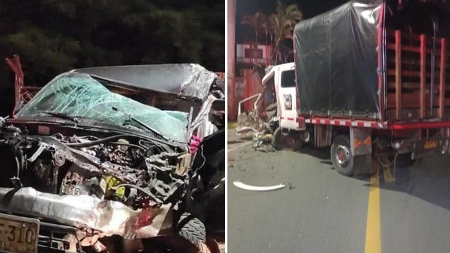 Dos niños muertos en trágico accidente provocado conductores borrachos en Piendamó, Cauca