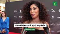 Mina El Hammani, actriz española en Los Premios Platino