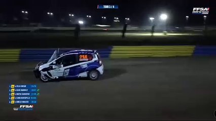 Rallycross France 2025 Lessay Q3 Twingo Moliexe Open Engine Cover