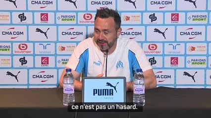 Marseille - De Zerbi : "Il fallait peut-être en passer par une période comme celle-ci"