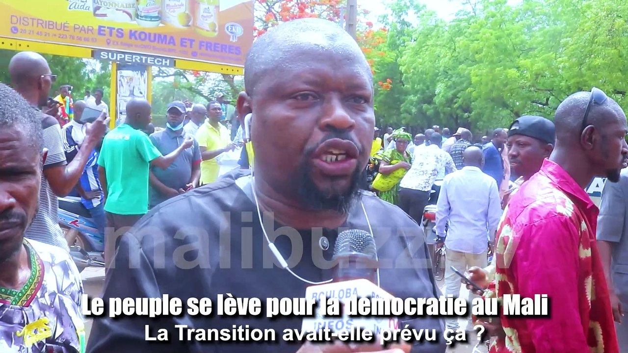 🔴 WATI SERA ! Le peuple se lève pour la démocratie 🇲🇱 - La Transition avait-elle prévu ça -