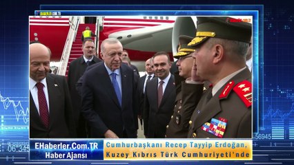Cumhurbaşkanı Erdoğan, Kuzey Kıbrıs Türk Cumhuriyeti’nde
