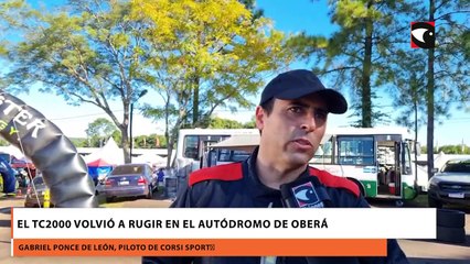 EL TC2000 VOLVIÓ A RUGIR EN EL AUTODROMO DE OBERÁ