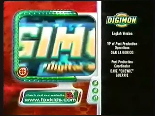 Digimon: Digital Monsters/Spider-Man FOX Split Screen Credits