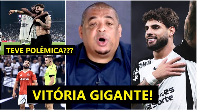 O Corinthians MERECEU DEMAIS! E a ARBITRAGEM pra mim... Vampeta ANALISA 4 a 2 no Inter!