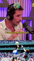 Gonzalo Valenzuela criticó a la Argentina y a Maradona