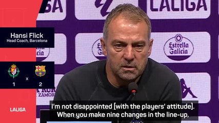 Flick has 'highest confidence' in Barca youngsters after win at Valladolid
