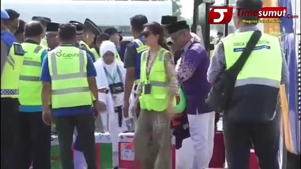 Jamaah Calon Haji Asal Padang Sidempuan Diberangkatakan Ketanah Suci.