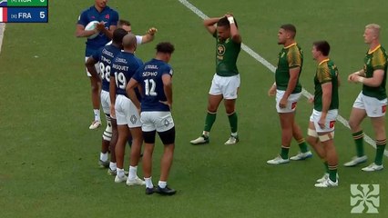 Le replay de France - Afrique du Sud - Rugby à 7 (H) - HSBC Sevens Series à Los Angeles
