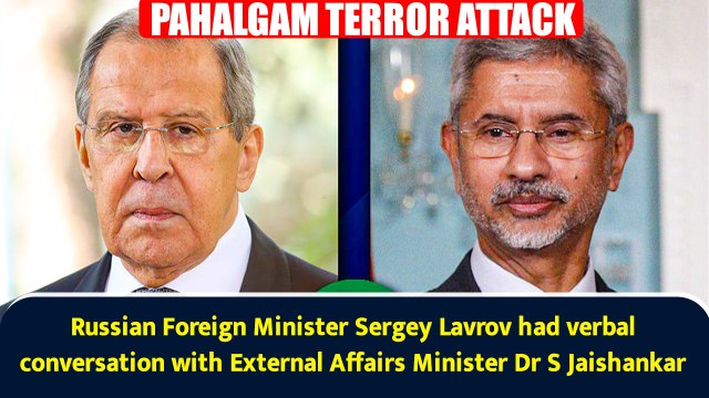 Russian Foreign Minister Sergey Lavrov had verbal conversation with External Affairs Minister Dr S Jaishankar