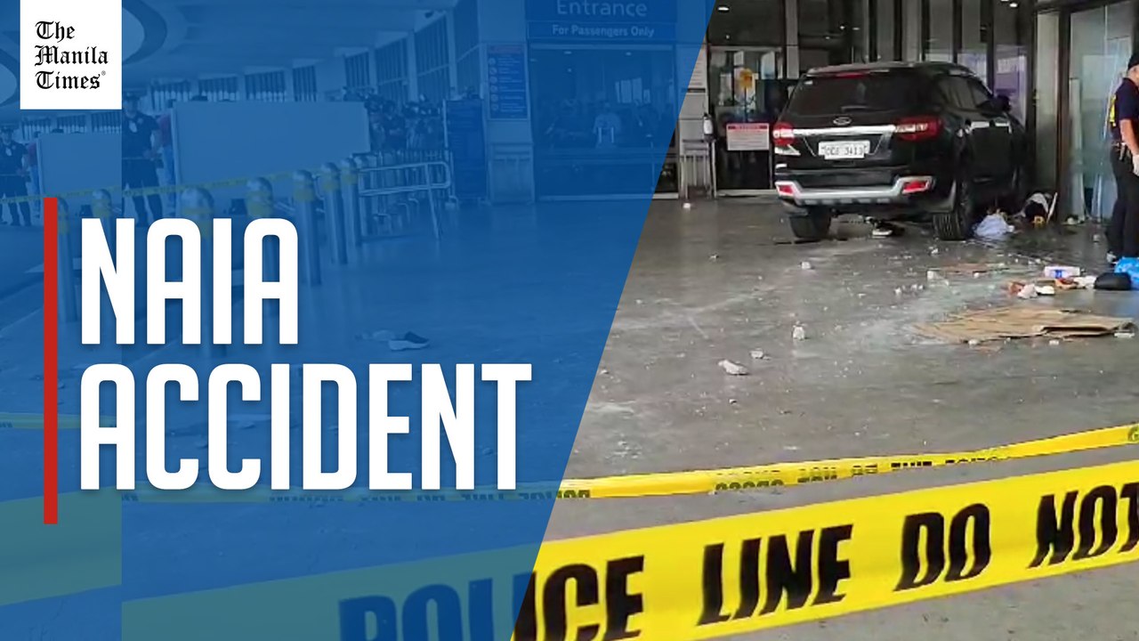 Many injured as vehicle plows into NAIA departure area