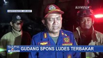 Gudang Spons di Kabupaten Bandung Ludes Terbakar, 2 Kendaraan Ikut Hangus