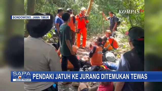 Usaha Evakuasi Pendaki yang Jatuh ke Jurang Gunung Saeng Bondowoso, Jenazah Ditemukan Drone
