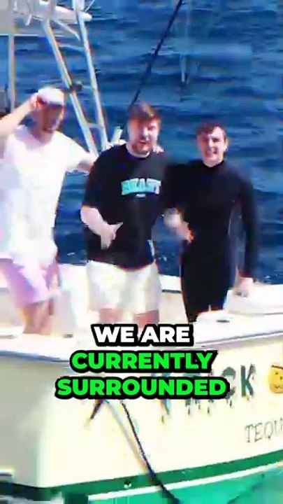 Mr Beast/Shark/Sea/Video