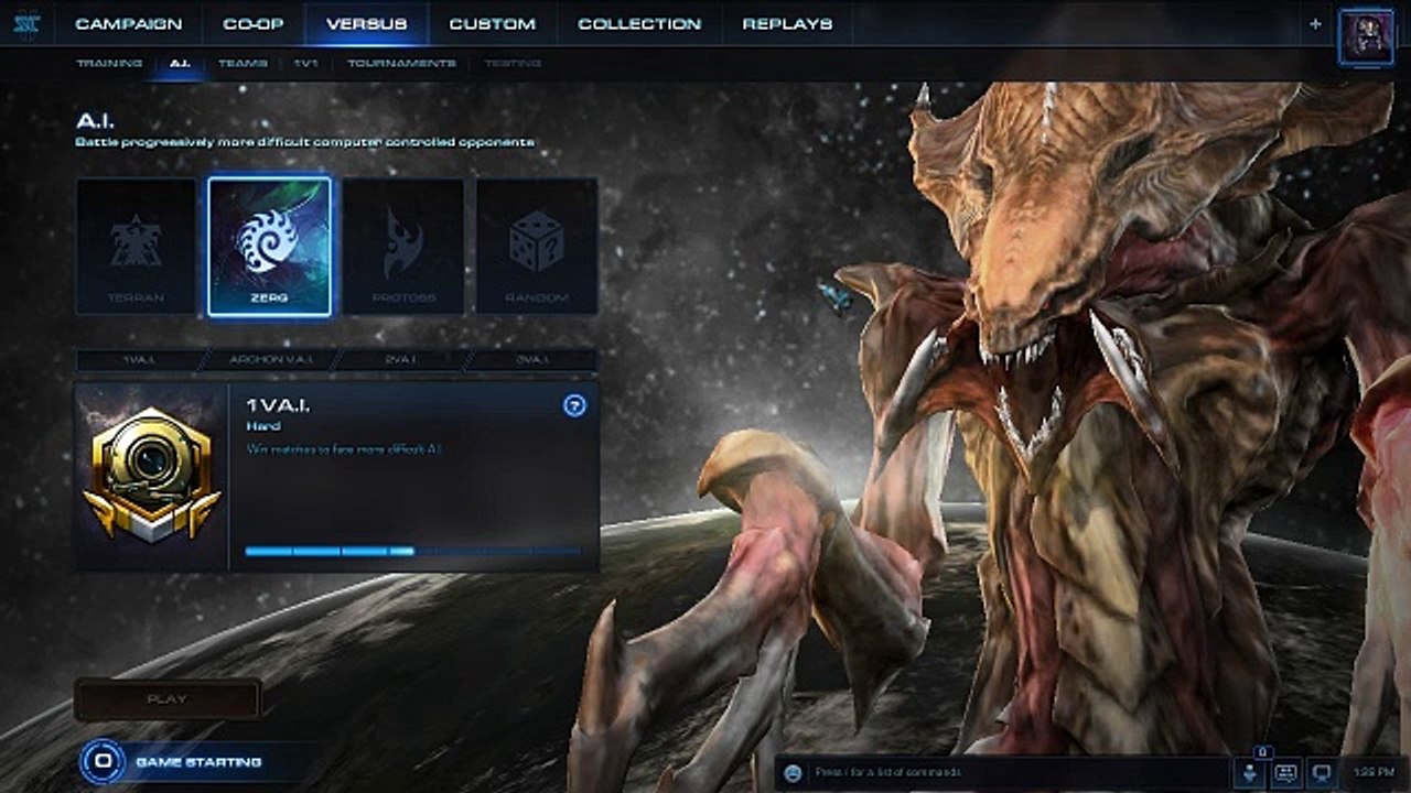 [SC2]No.0377--Great ZERG Player vs Hard-Level TERRAN A.I, WIN[Baneling Bust].CUT.01'51-08'50