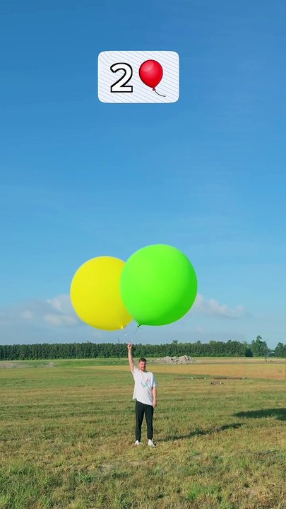 Mr Beast/39 Ballon/Nature/Video