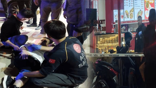Motosikletli saldırgan, iş yeri sahibini vurup kaçtı