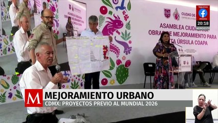 Así planea Clara Brugada renovar Santa Úrsula rumbo al Mundial 2026