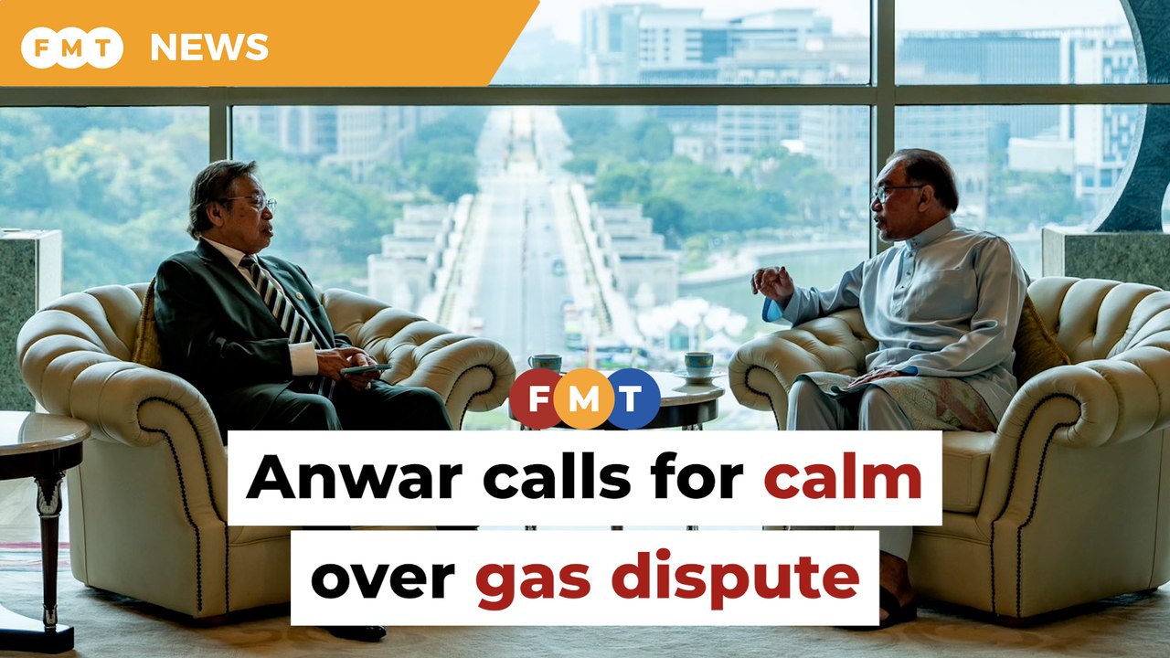 Anwar calls for calm over Petronas-Petros gas dispute