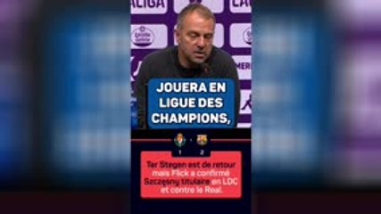 Barcelone - Flick : " Szczęsny jouera en Ligue des champions et contre le Real”