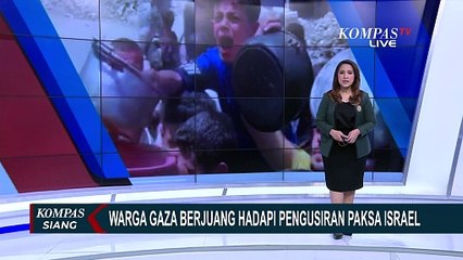 Tragis, Cerita Perjuangan Warga Gaza Bertahan Hadapi Serangan dan Pengusiran Paksa Israel